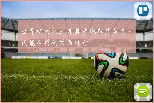 世界杯巡礼土耳其重燃希望黄金一代能否再创黑马传奇